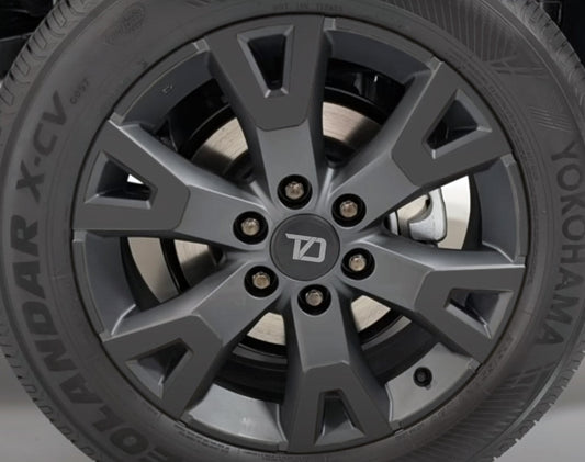 Premium Cast Vinyl Decal Inlays for 2025+ 4Runner TRD Sport Wheels x4 - TVD Vinyl Decals