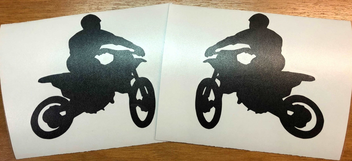 Premium Cast Matte Black Vinyl Lifestyle Decals - TVD Vinyl Decals