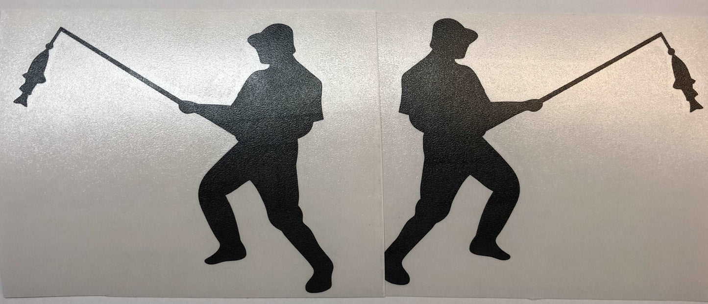 Premium Cast Matte Black Vinyl Lifestyle Decals - TVD Vinyl Decals
