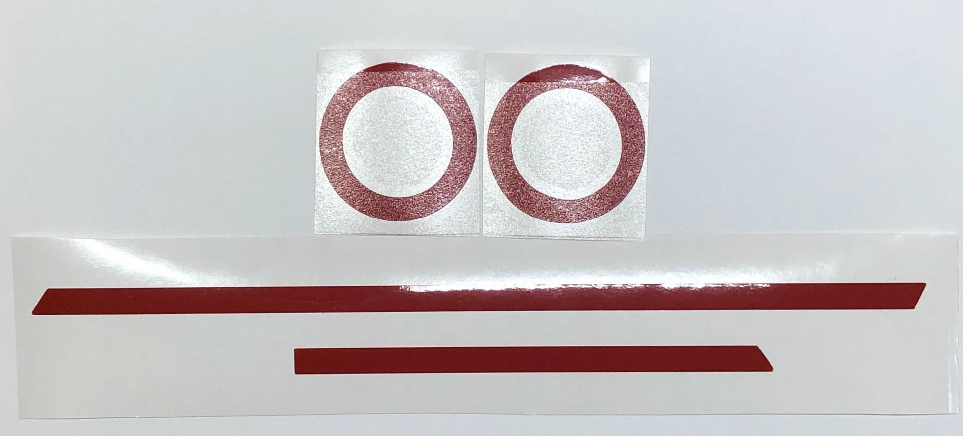 Premium Cast Red Vinyl Decals for 2016-2023 Tacoma Start/Stop Button Ring - TVD Vinyl Decals