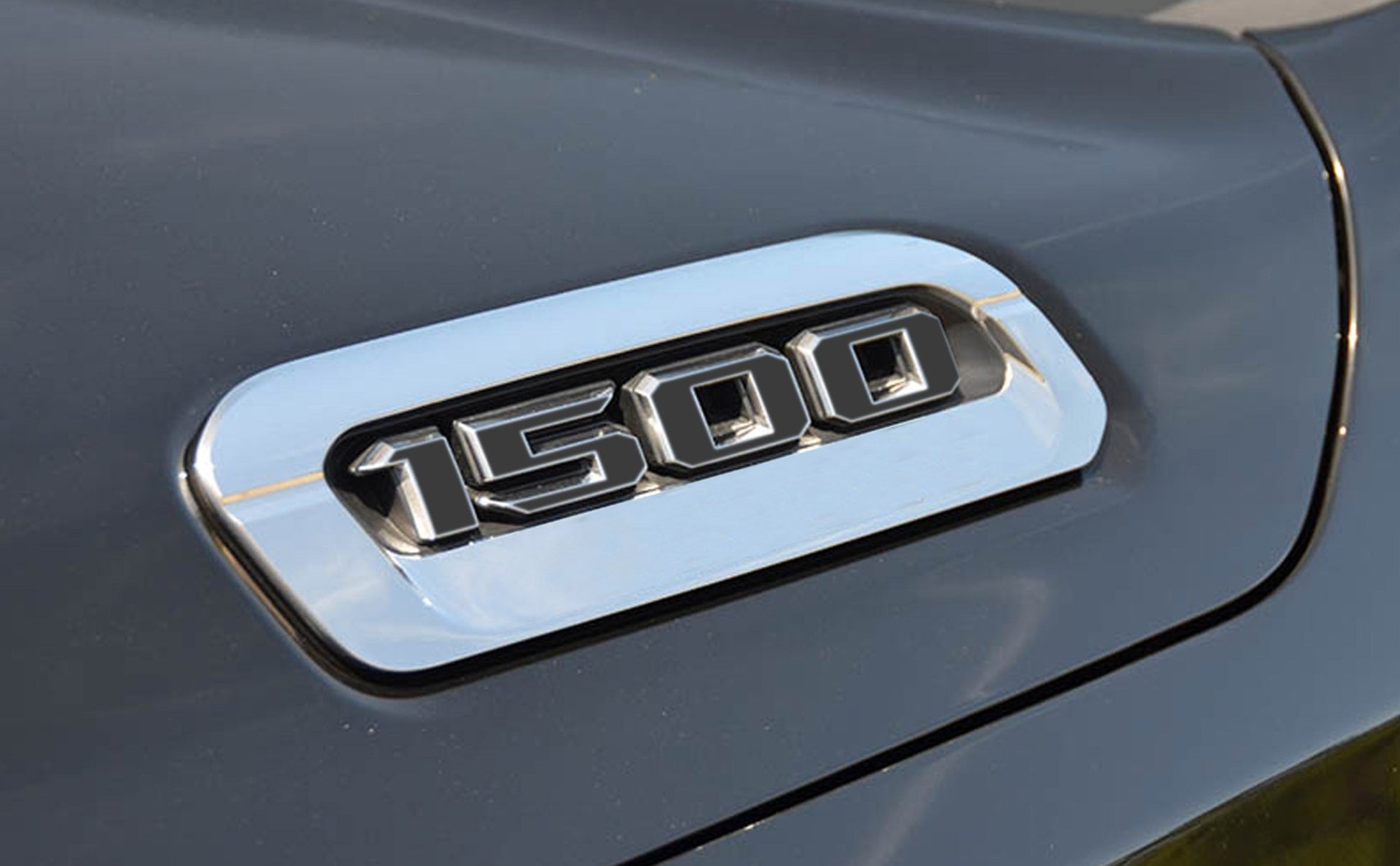 Premium Cast Vinyl Decal Number Inlays for 2019-2024 RAM 1500 Hood x2 - TVD Vinyl Decals
