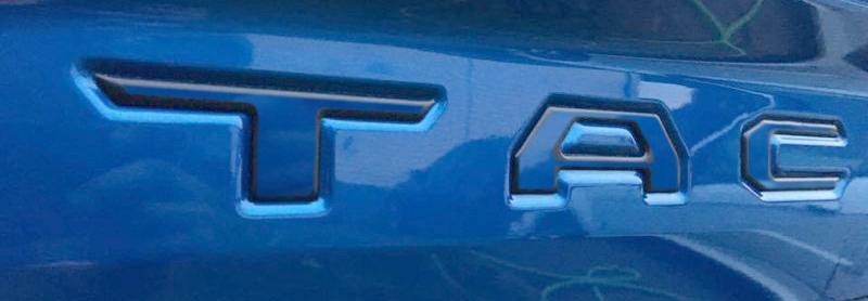 Premium Cast Vinyl Inlay Decals for 2016-2023 Tacoma Tailgate Letters - TVD Vinyl Decals