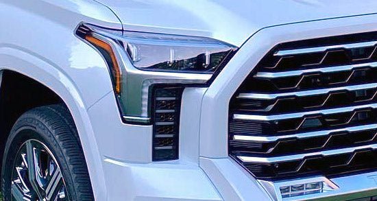Premium Cast Vinyl Decals for 2022-2023 Tundra Grill Ribs x2 - TVD Vinyl Decals