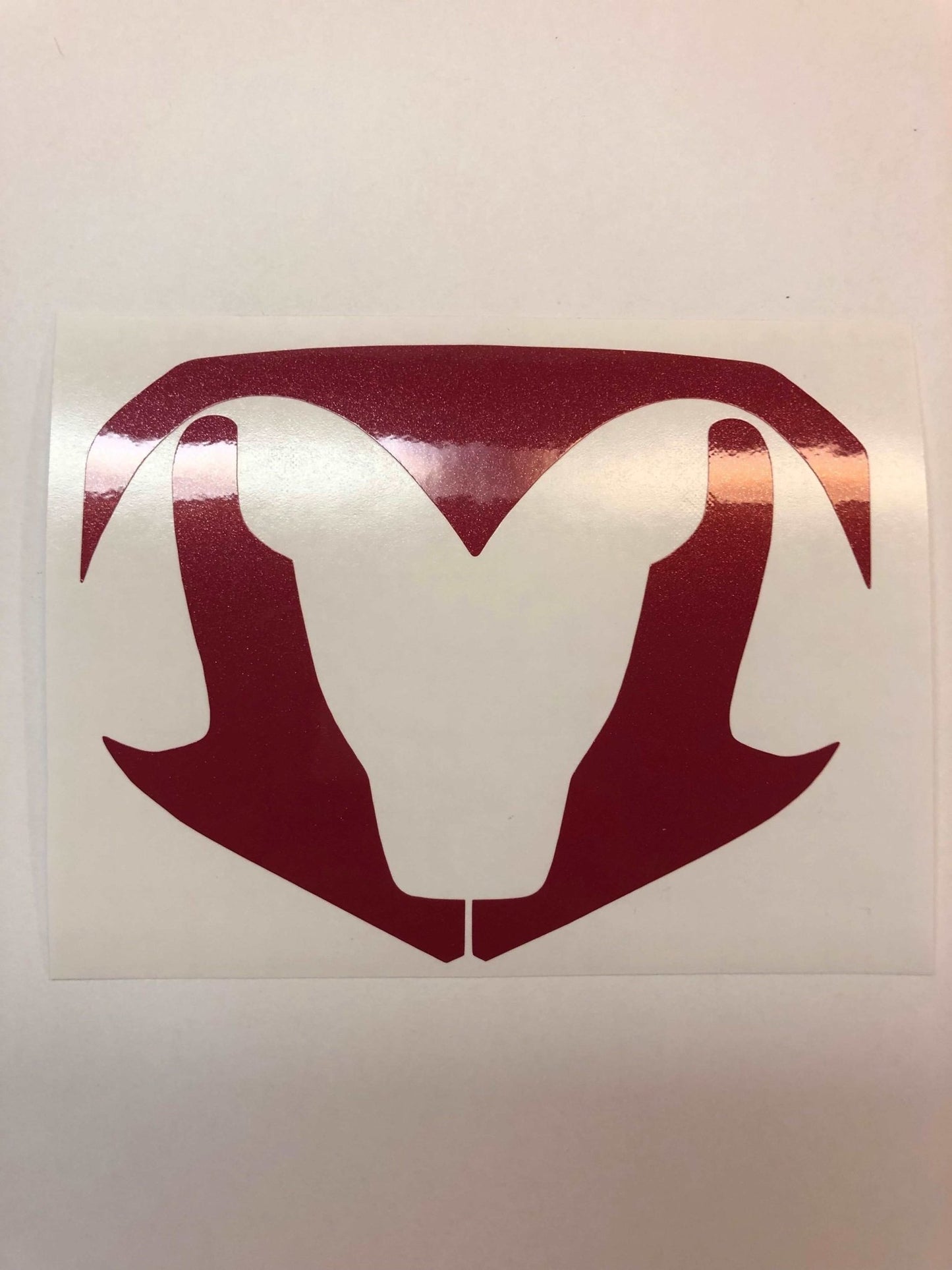 Premium Cast Vinyl Inlay Decals for 2013-2018 RAM 1500 Grille Emblem - TVD Vinyl Decals
