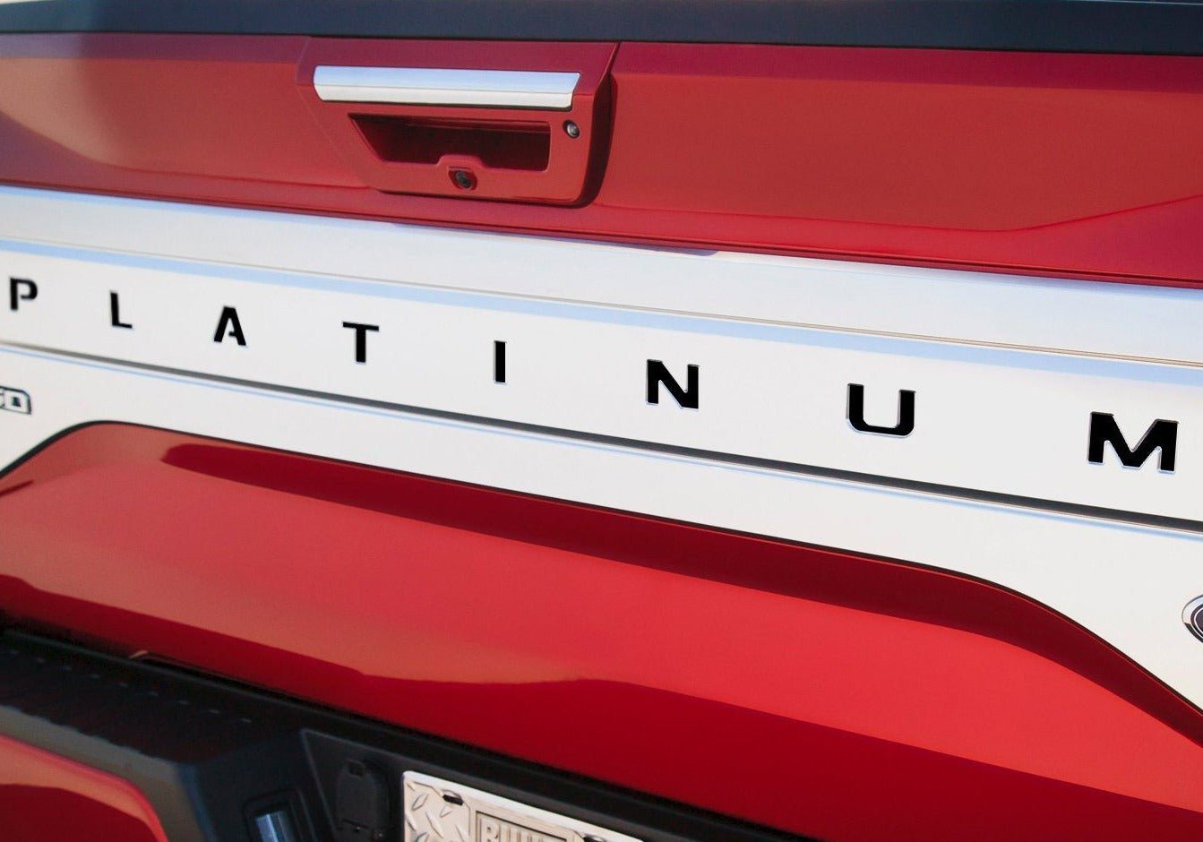 Premium Cast Vinyl Insert Letter Decals for 2015-2020 F-150 PLATINUM Tailgate - TVD Vinyl Decals