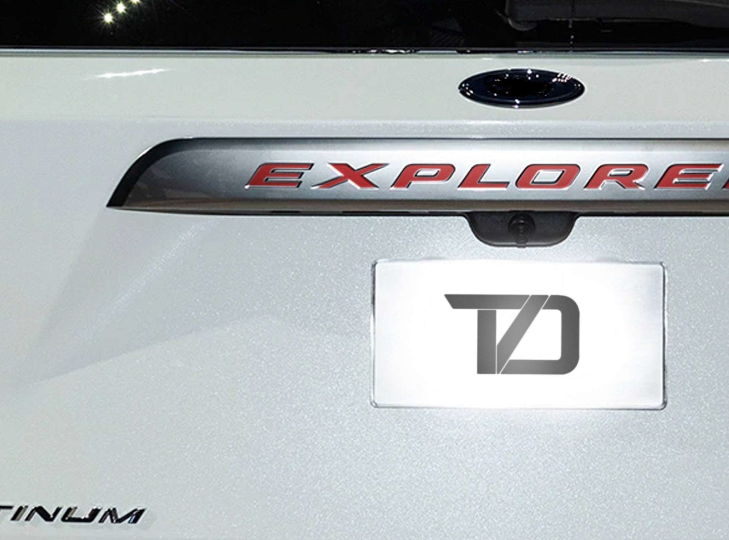 Premium Cast Vinyl Insert Letter Decals for 2016-2023 Explorer Liftgate - TVD Vinyl Decals