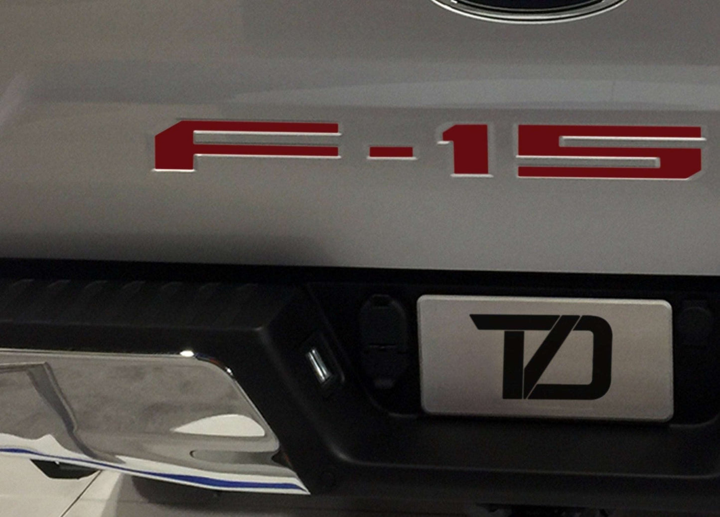 Premium Cast Vinyl Insert Letter Decals for 2018-2020 F-150 Tailgate - TVD Vinyl Decals