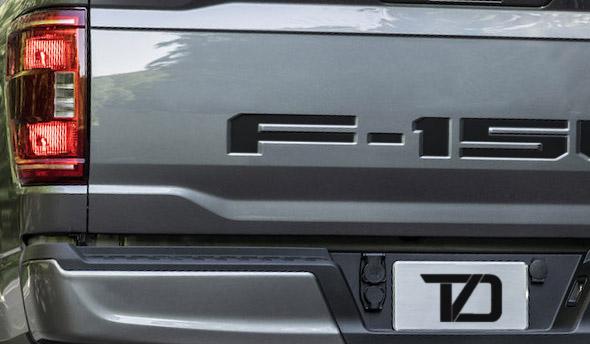 Premium Cast Vinyl Insert Letter Decals for 2021-2023 F-150 Tailgate - TVD Vinyl Decals