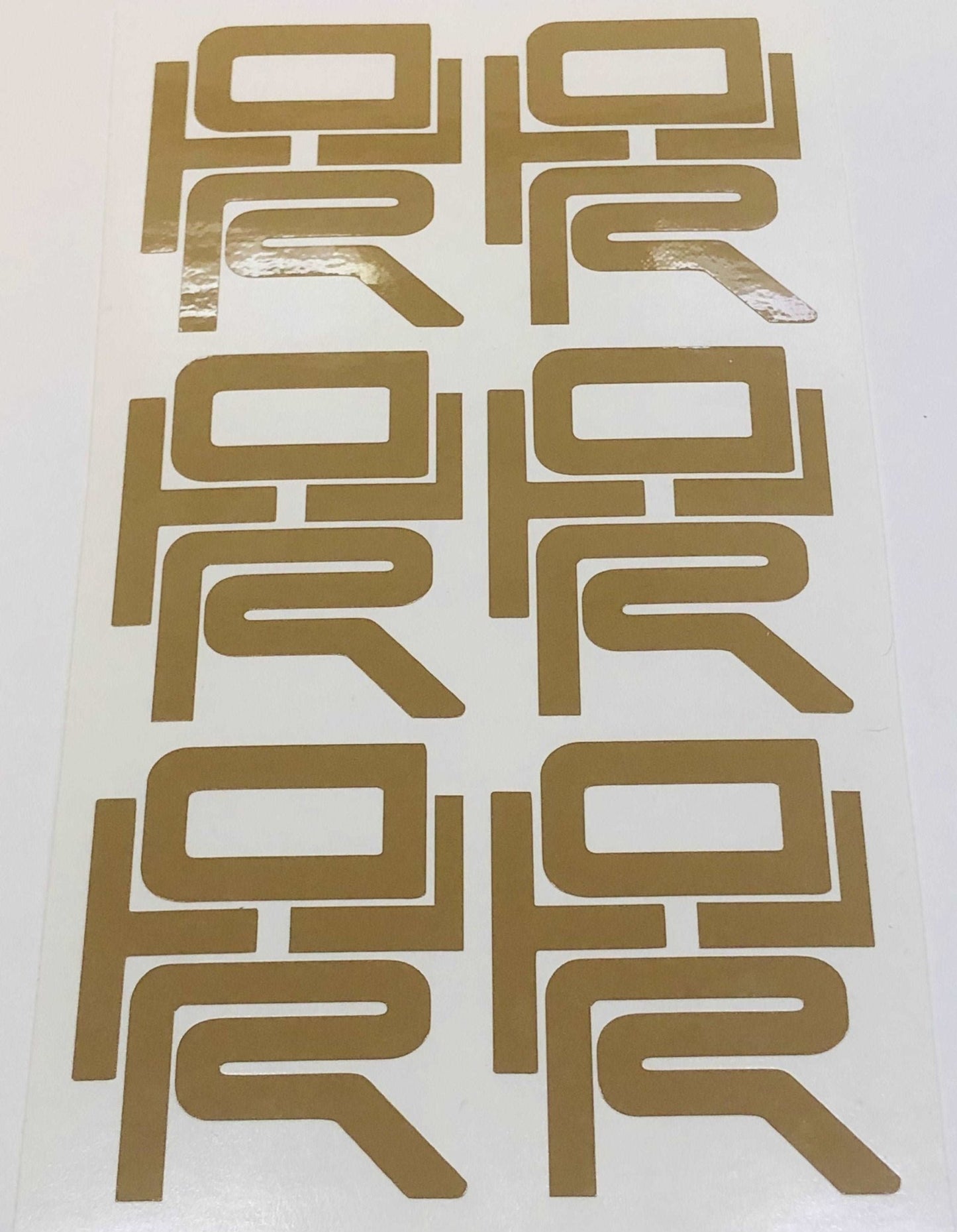 Premium Cast Vinyl Insert Letter Decals for TRD BEADLOCK and FN Wheel Center Caps - TVD Vinyl Decals