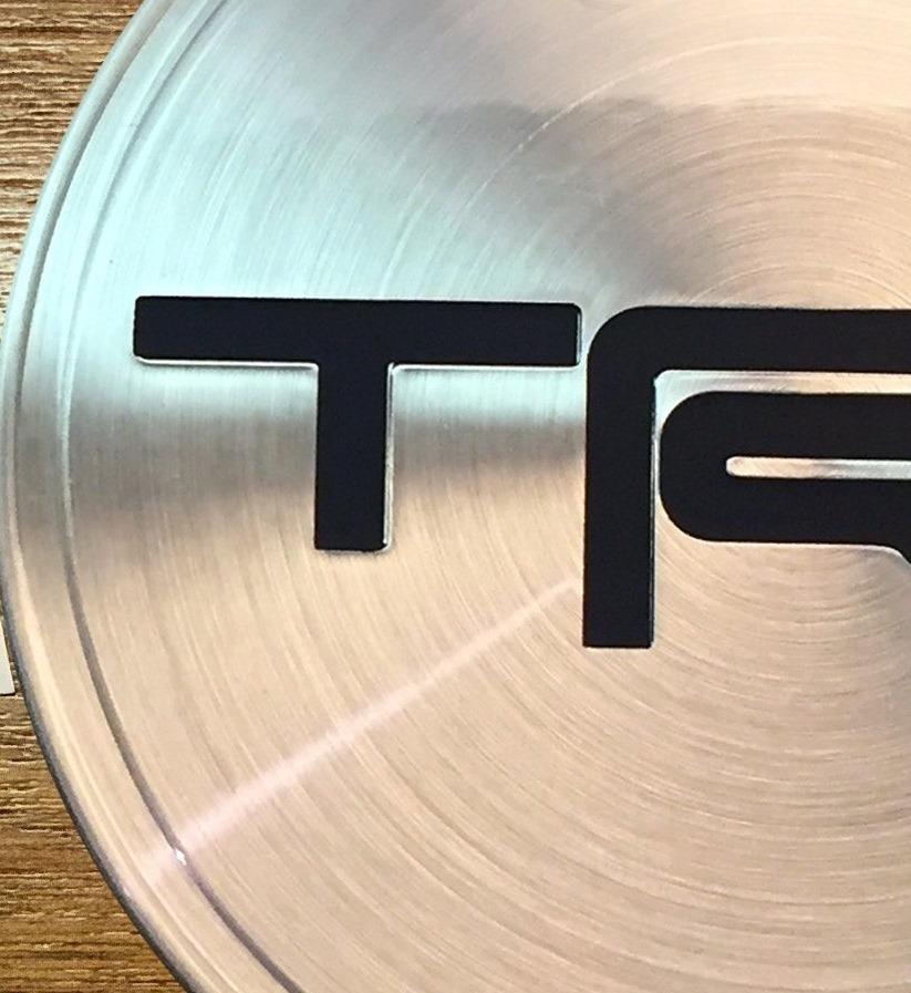 Premium Cast Vinyl Insert Letter Decals for TRD BEADLOCK and FN Wheel Center Caps - TVD Vinyl Decals