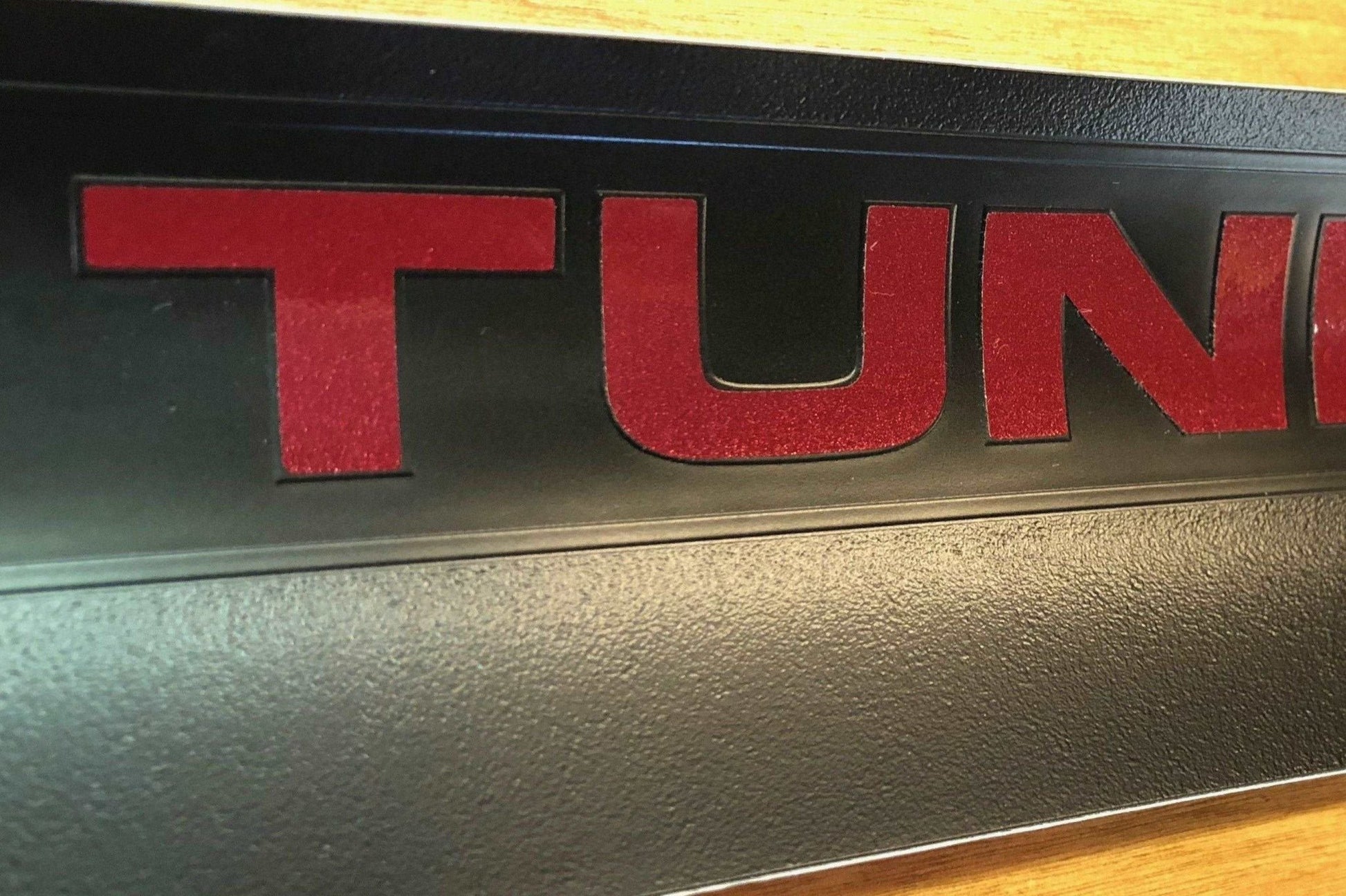 Premium Cast Vinyl Letter Decals for 2007-2013 Tundra Door Sill Protectors x2 - TVD Vinyl Decals