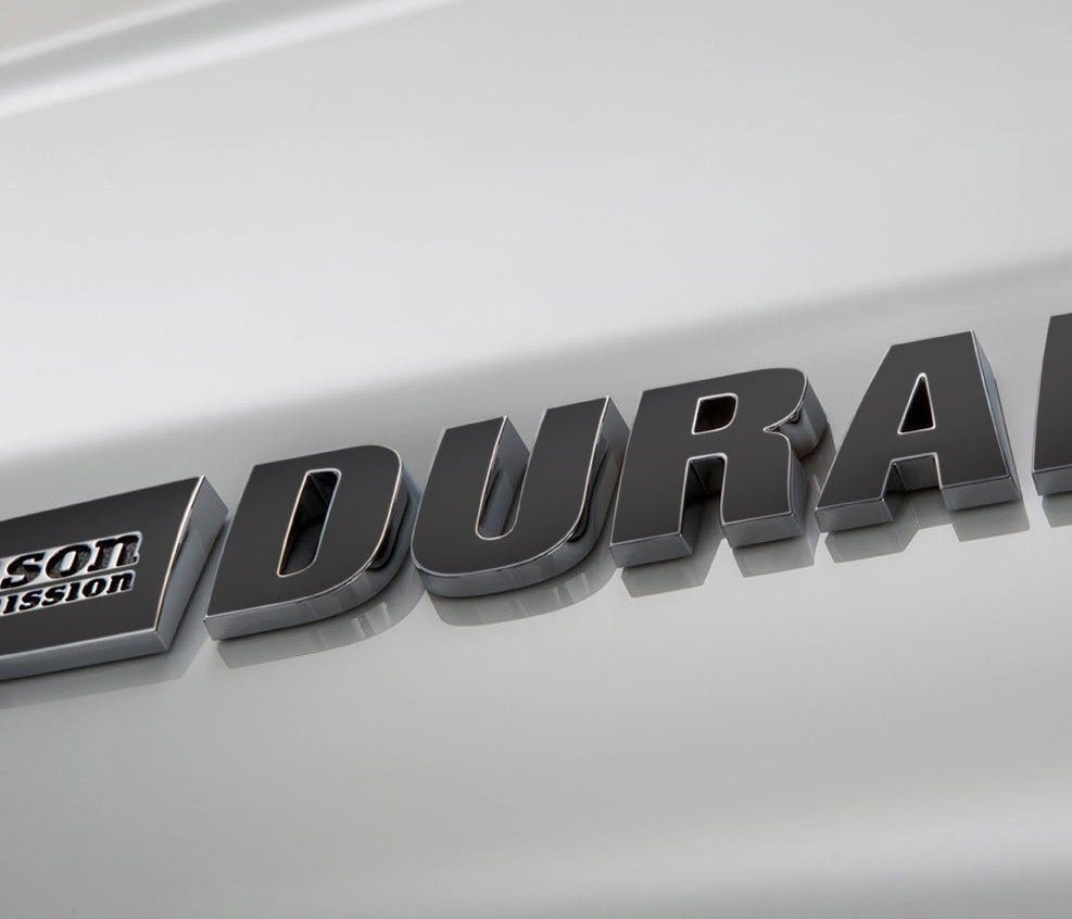 Premium Cast Vinyl Letter Decals For 2008-2019 DURAMAX Hood - TVD Vinyl Decals