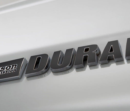 Premium Cast Vinyl Letter Decals For 2008-2019 DURAMAX Hood - TVD Vinyl Decals