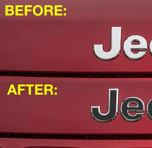 Premium Cast Vinyl Letter Decals for 2014-2021 Grand Cherokee Hood - TVD Vinyl Decals