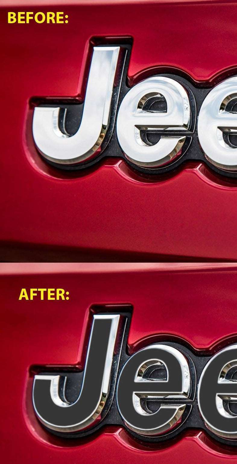 Premium Cast Vinyl Letter Decals for 2014-2022 Cherokee Liftgate - TVD Vinyl Decals