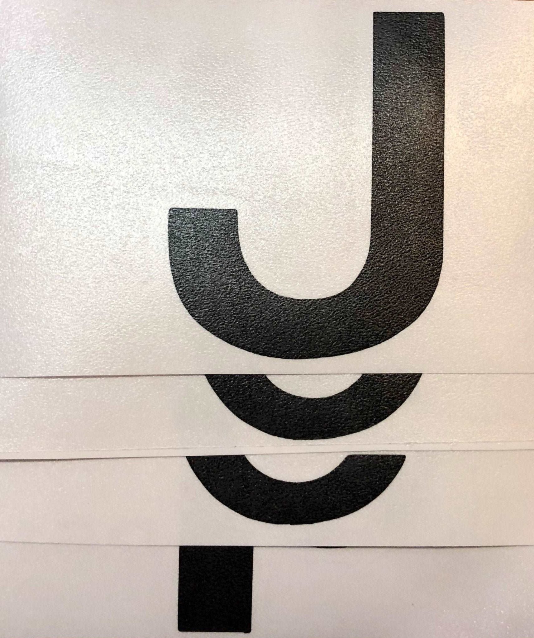Premium Cast Vinyl Letter Decals for 2014-2022 Cherokee Liftgate - TVD Vinyl Decals