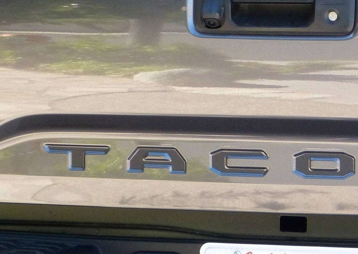 Premium Cast Vinyl Letter Decals for 2016-2023 Tacoma Tailgate - TVD Vinyl Decals