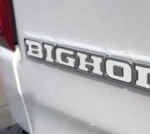 Premium Cast Vinyl Letter Decals for 2019-2022 RAM 1500 BIGHORN Tailgate - TVD Vinyl Decals