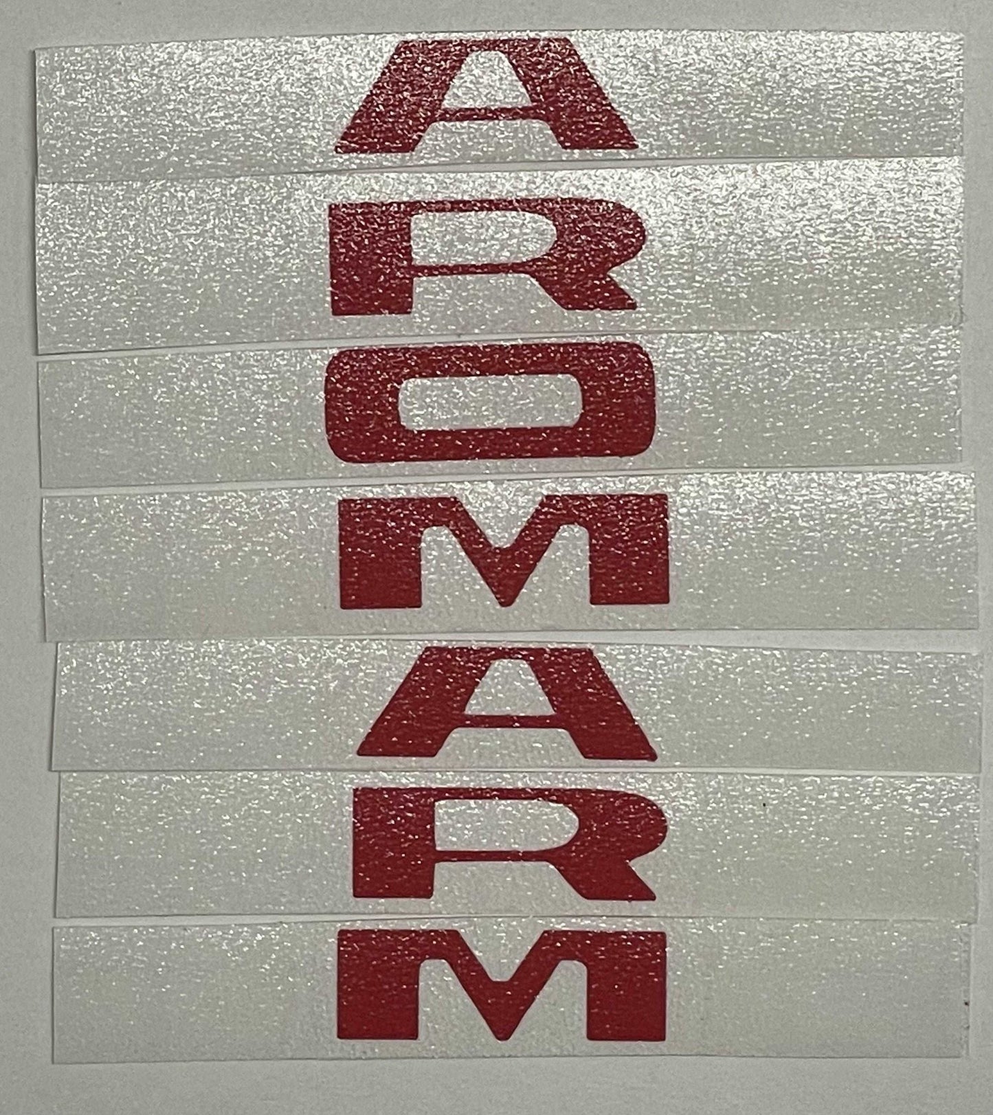Premium Cast Vinyl Letter Decals for 2019-2023 RAM Interior - TVD Vinyl Decals