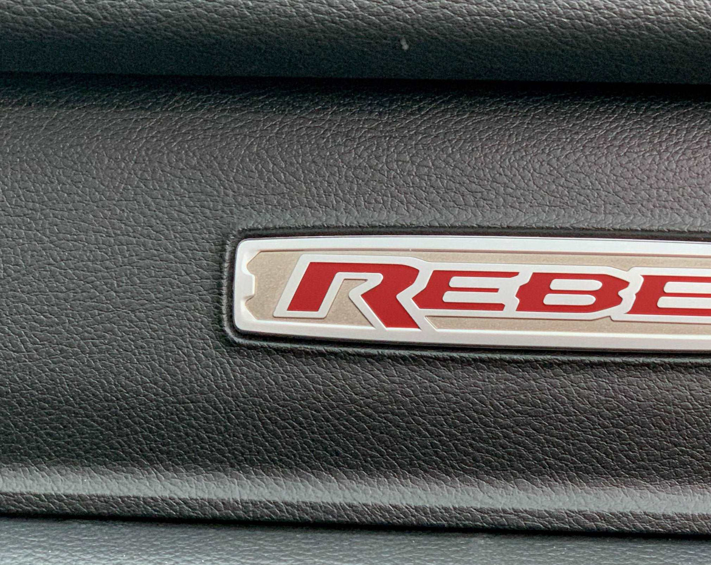 Premium Cast Vinyl Letter Decals for 2019-2023 RAM REBEL Dashboard - TVD Vinyl Decals