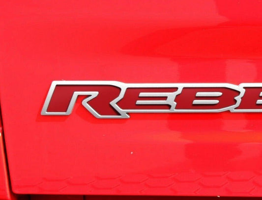Premium Cast Vinyl Letter Decals for 2019-2023 RAM Rebel Tailgate - TVD Vinyl Decals