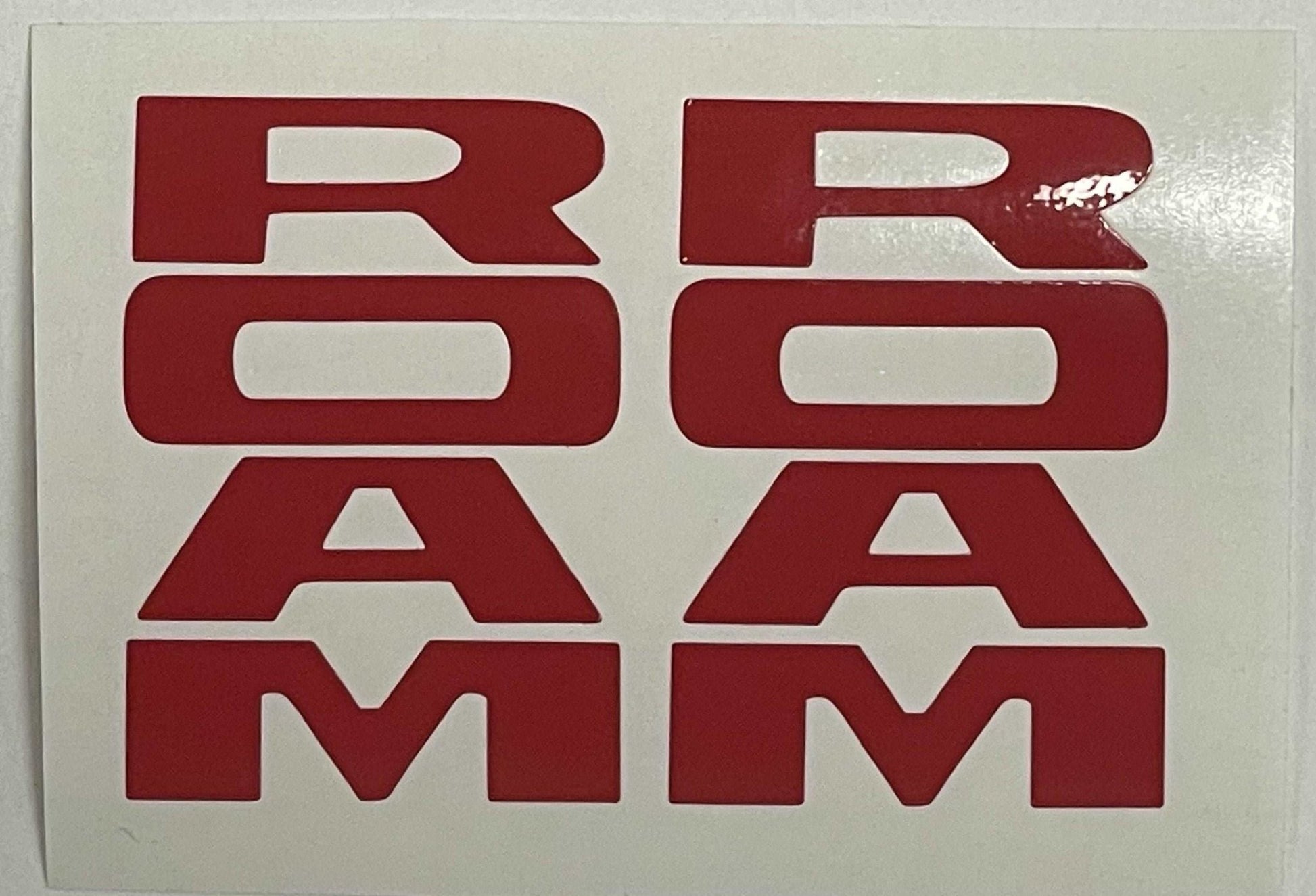 Premium Cast Vinyl Letter Decals for 2019-2023 RAM Tailgate - TVD Vinyl Decals