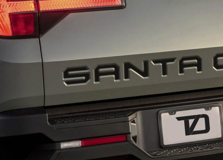 Premium Cast Vinyl Letter Decals for 2022-2023 Santa Cruz Tailgate - TVD Vinyl Decals