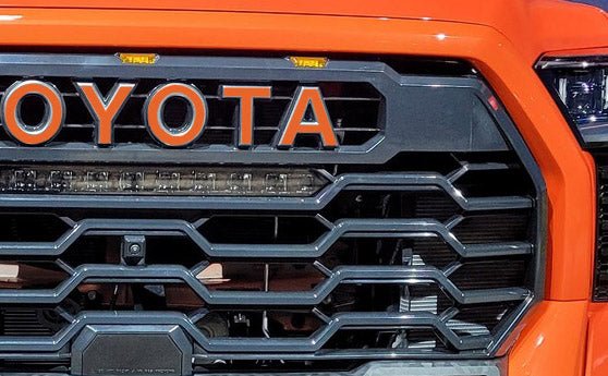 Premium Cast Vinyl Letter Decals for 2022-2023 Tundra/2023 Sequoia TRD Pro Grille - TVD Vinyl Decals