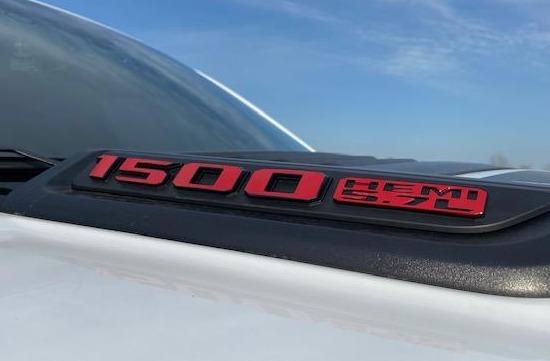 Premium Cast Vinyl Number Decals for 2019-2023 RAM 1500 Hood x2 - TVD Vinyl Decals