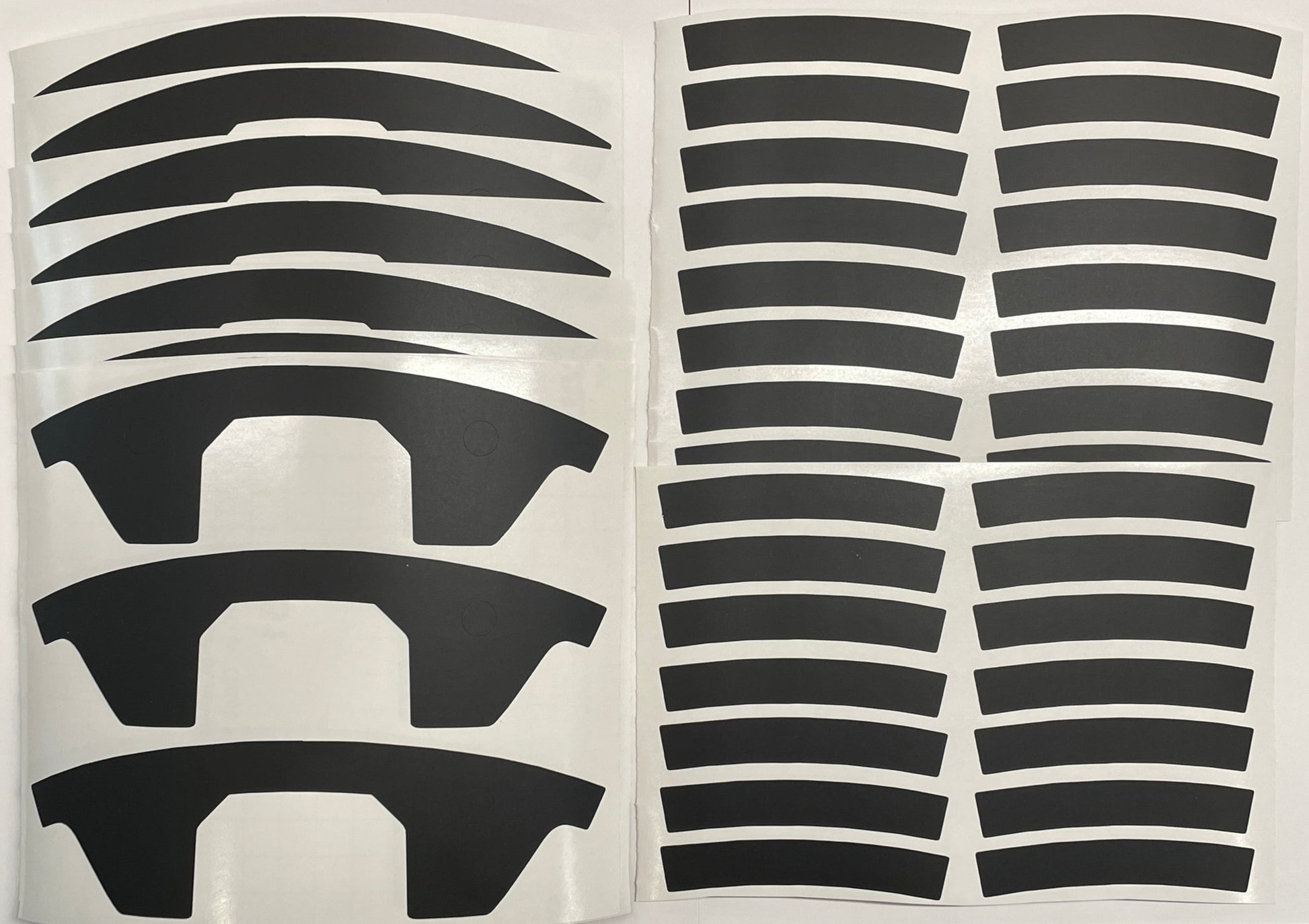 Premium Cast Vinyl Overlay Decals for 2022-2023 Tundra TRD Off Road 18" Wheels - TVD Vinyl Decals