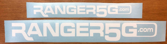 RANGER5G.com Logo Decal - TVD Vinyl Decals