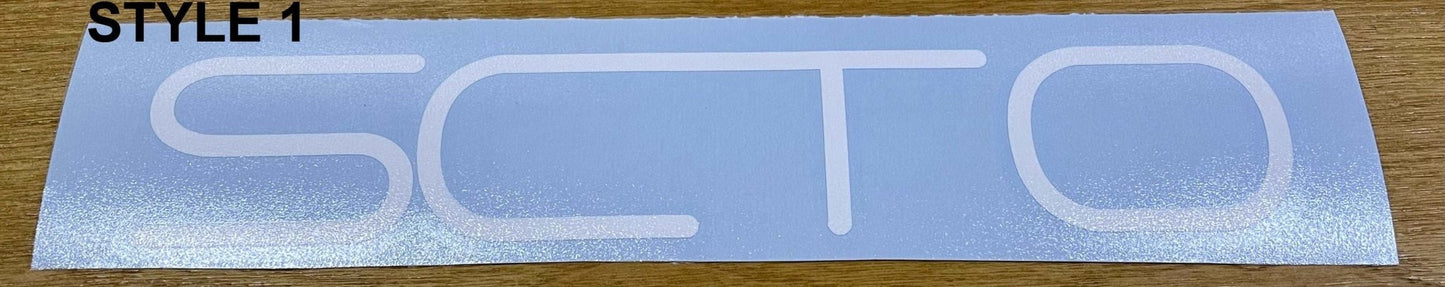 SCTO Decal - TVD Vinyl Decals