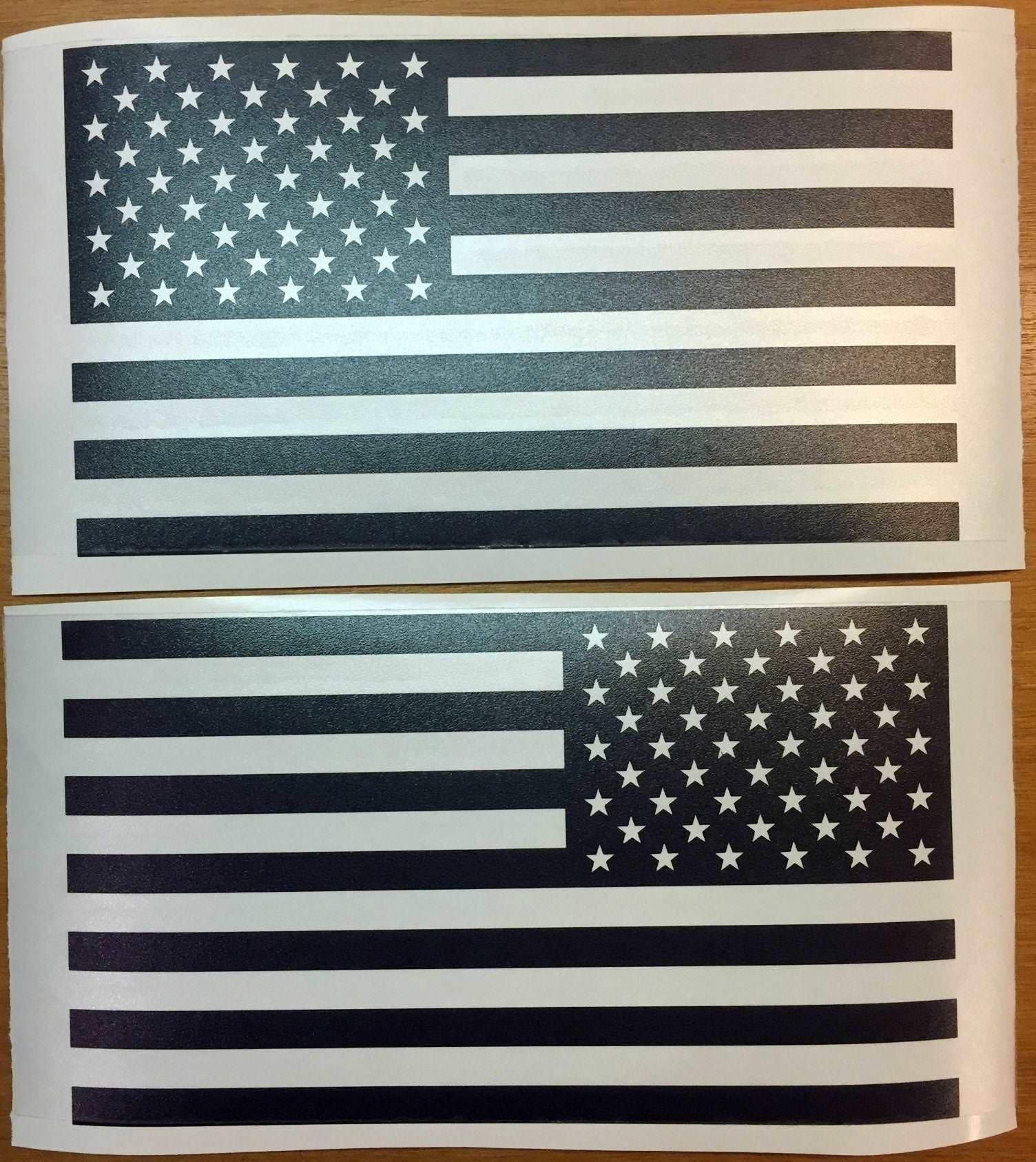 Auto Drive USA Flag Decals Red Blue Line Vinyl Waterproof for Cars, Laptops, Mugs Auto Drive USA Flag Decals Red Blue Line Vinyl Waterproof for Cars, Laptops, Mugs