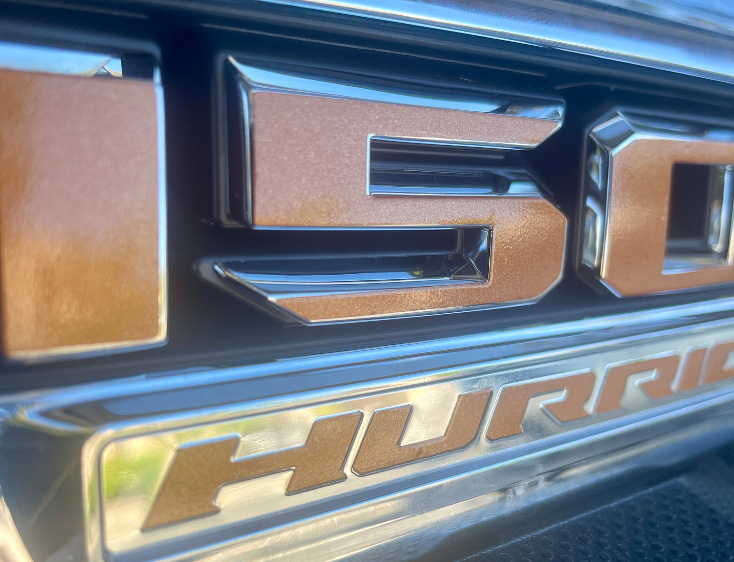 Premium Cast Vinyl Decal Inlays for 2025-2026 RAM 1500 HURRICANE Hood Emblem x2