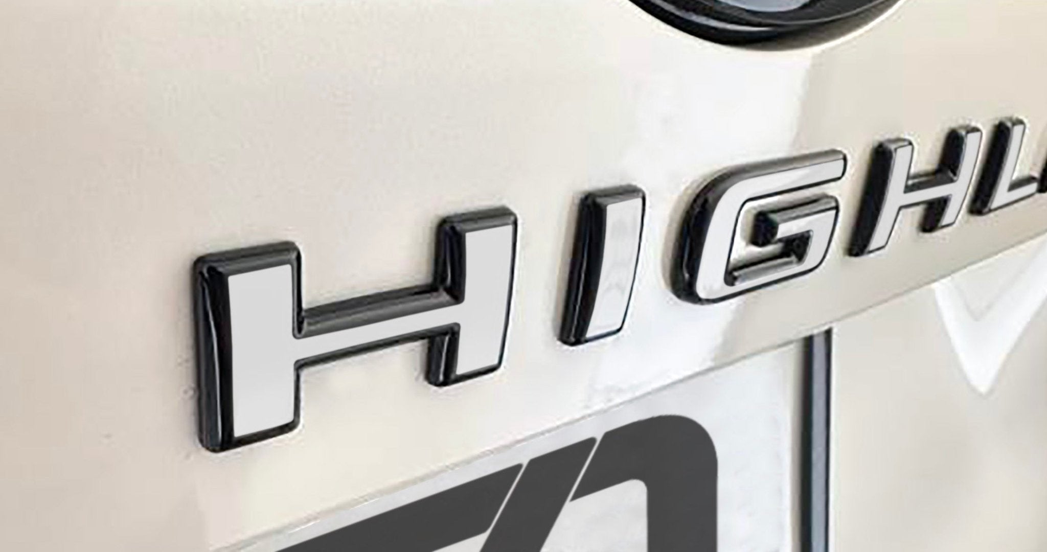 【ロゴシール】オーダーページ＊ Premium Cast Vinyl Decal Letter Inlays for 2024 Grand Highlander
