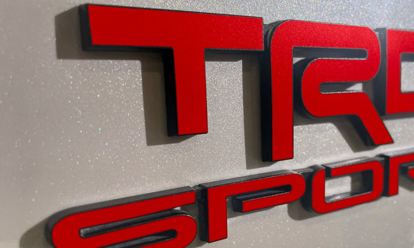 Vinyl Inlay Decals for 4Runner TRD SPORT Emblems – TVD Vinyl Decals