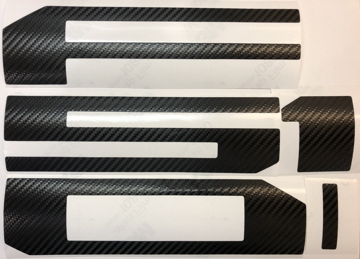 Carbon Fiber Vinyl Decals for 20182023 F150 Tailgate TVD Vinyl Decals