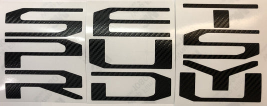 Black Camo Vinyl Letter Decals for 2022-2023 Tundra Tailgate – TVD Vinyl  Decals