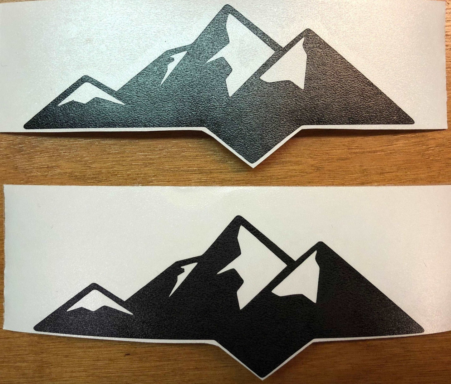 Premium Cast Matte Black Vinyl Mountain Decals for 2007-2023 Tundra - TVD Vinyl Decals