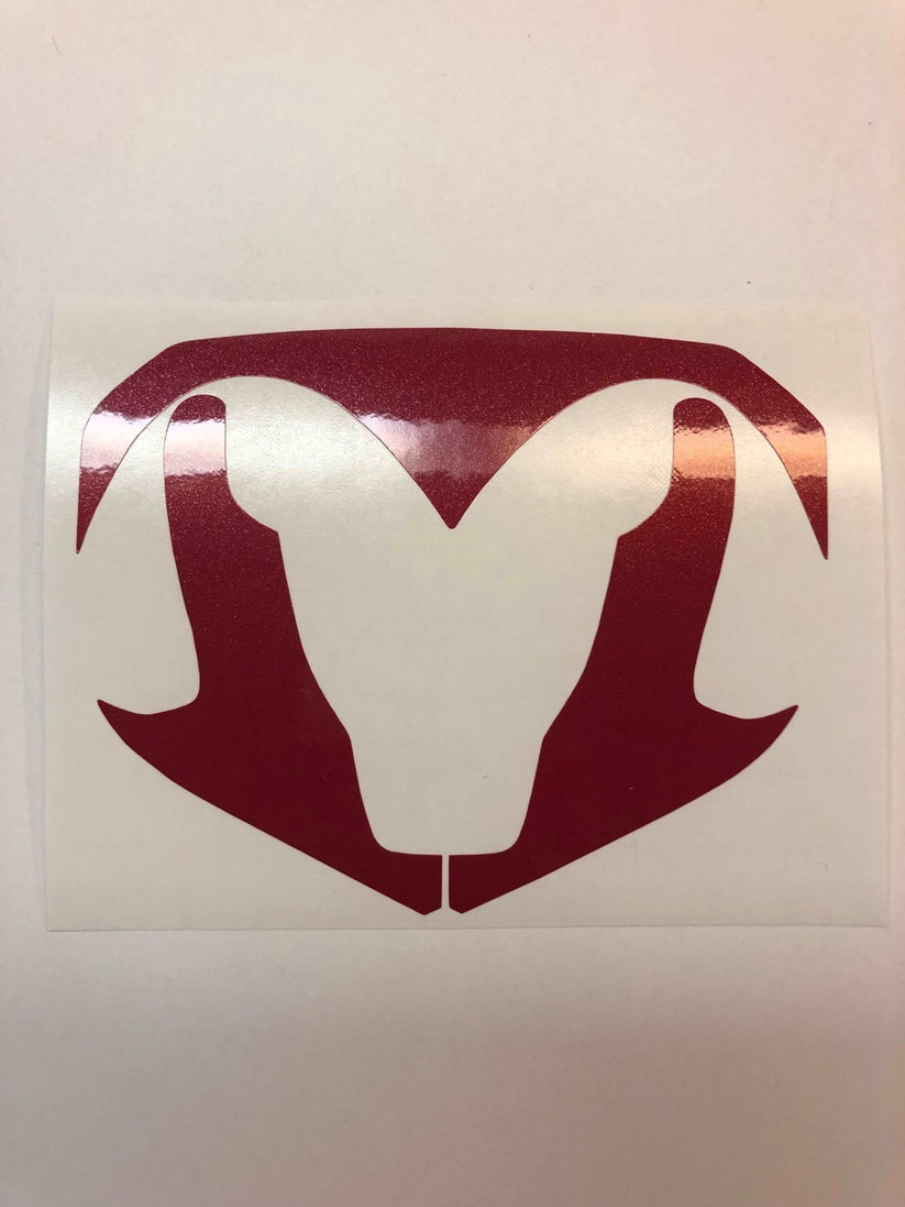 Vinyl Inlay Decals for 2013-2018 RAM 1500 Grille Emblem – TVD Vinyl Decals