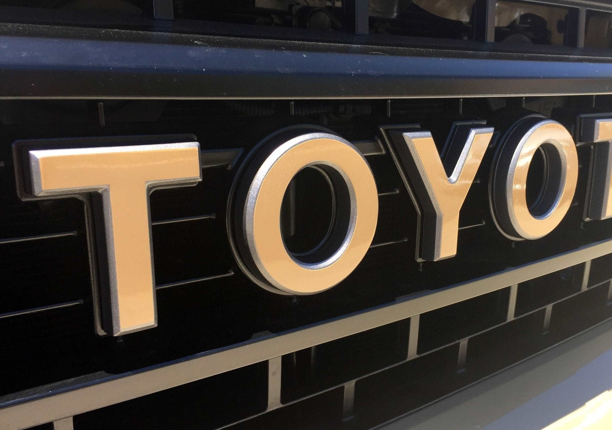 Vinyl Inlay Letter Decals for Tundra/Sequoia TRD PRO Grille – TVD Vinyl ...