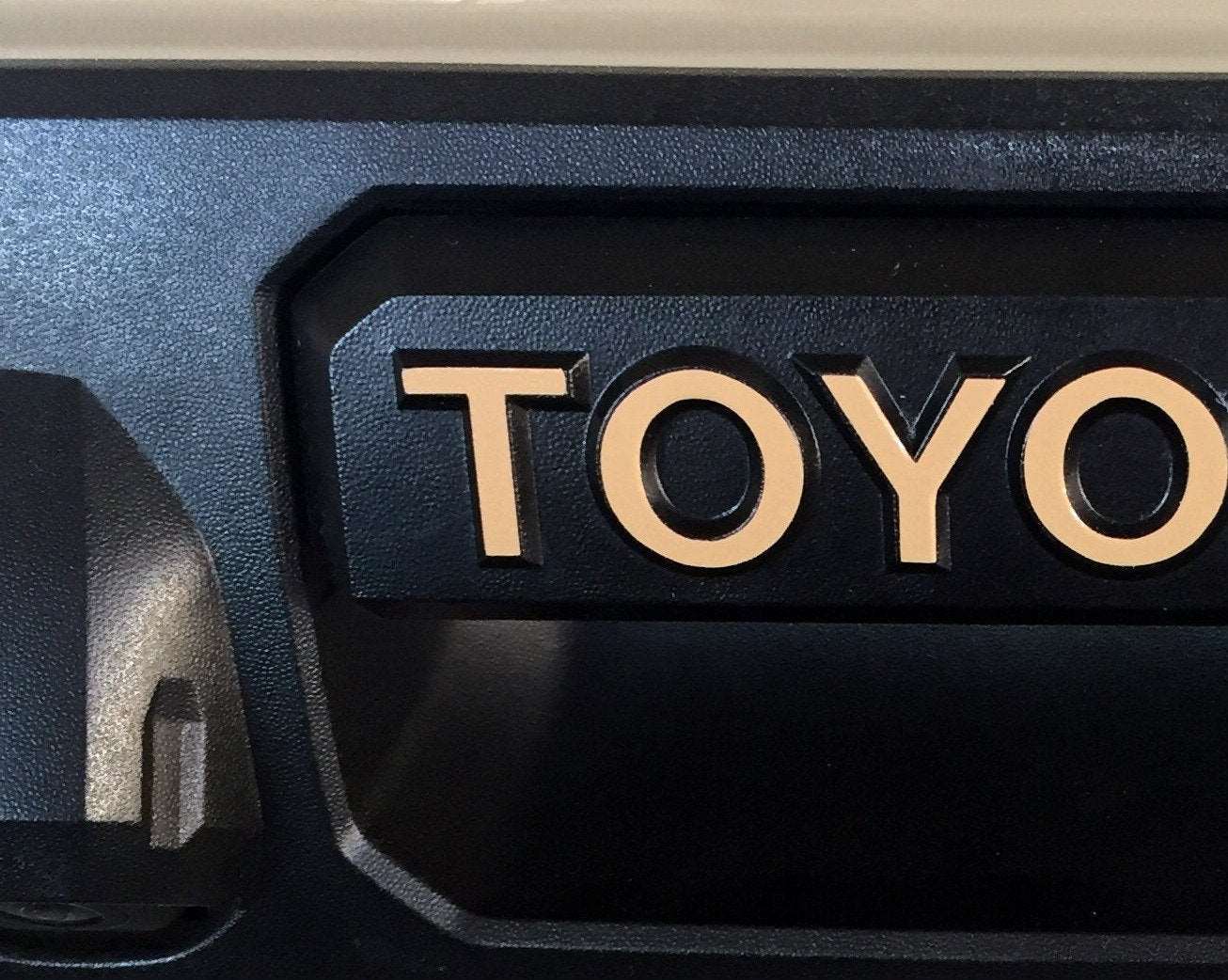 Vinyl Inlay Letter Decals for Tacoma Tundra Tailgate Handle – TVD Vinyl ...