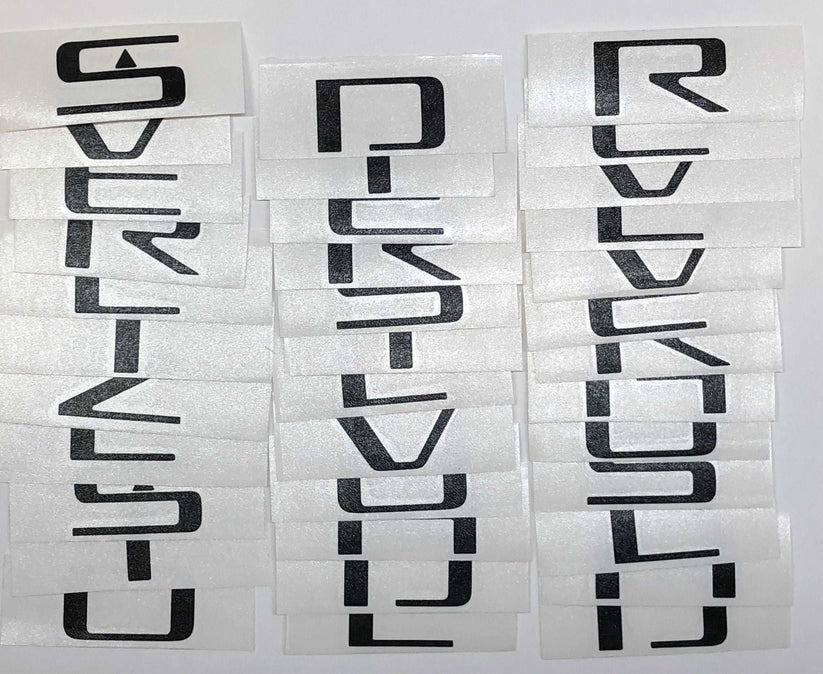 Vinyl Inlay Decals for Silverado Fender and Tailgate Emblems – TVD ...