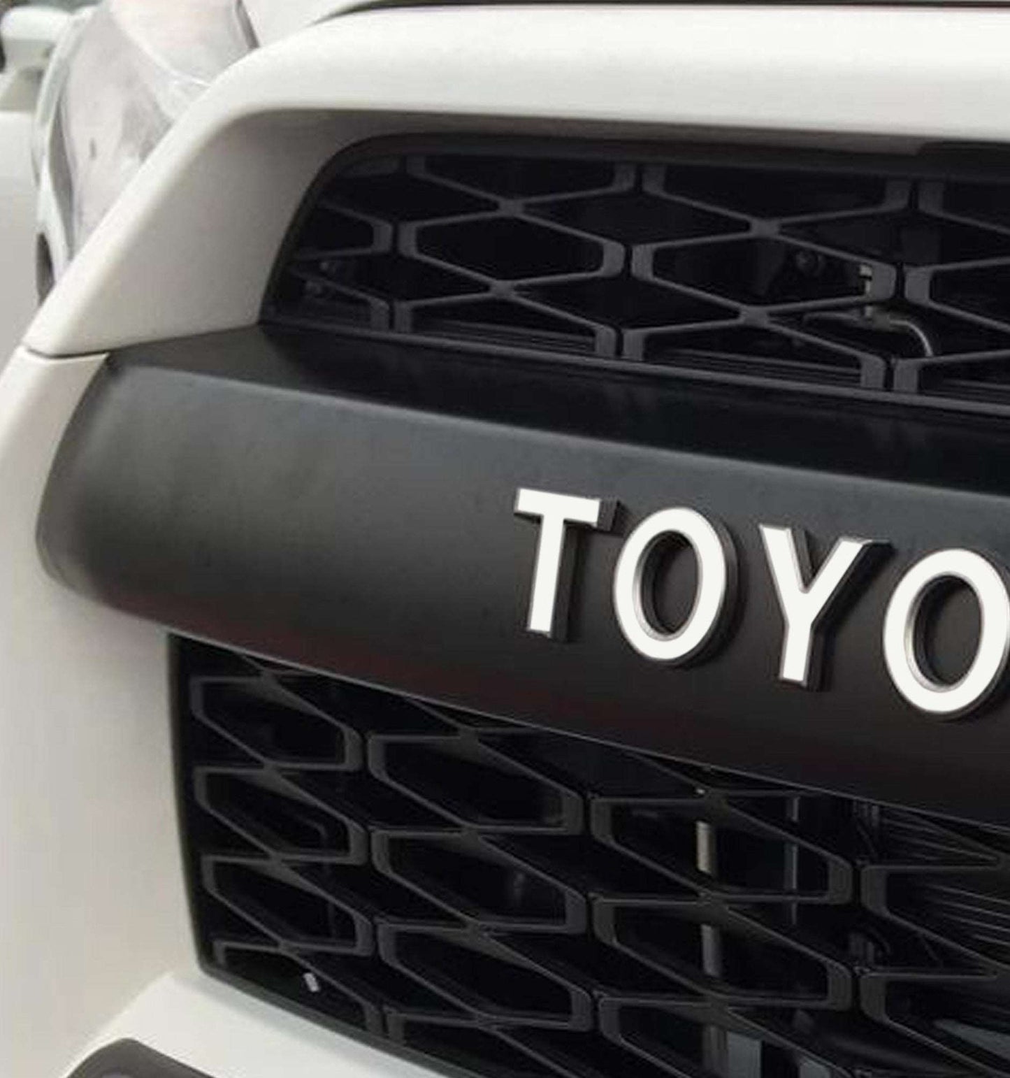 Premium Cast Vinyl Letter Decals for 2015-2023 4Runner TRD PRO Grille - TVD Vinyl Decals