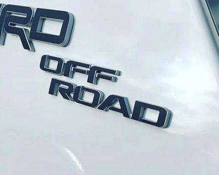 Premium Cast Vinyl Letter Decals for 2017-2023 4Runner TRD OFF ROAD C-Pillars - TVD Vinyl Decals