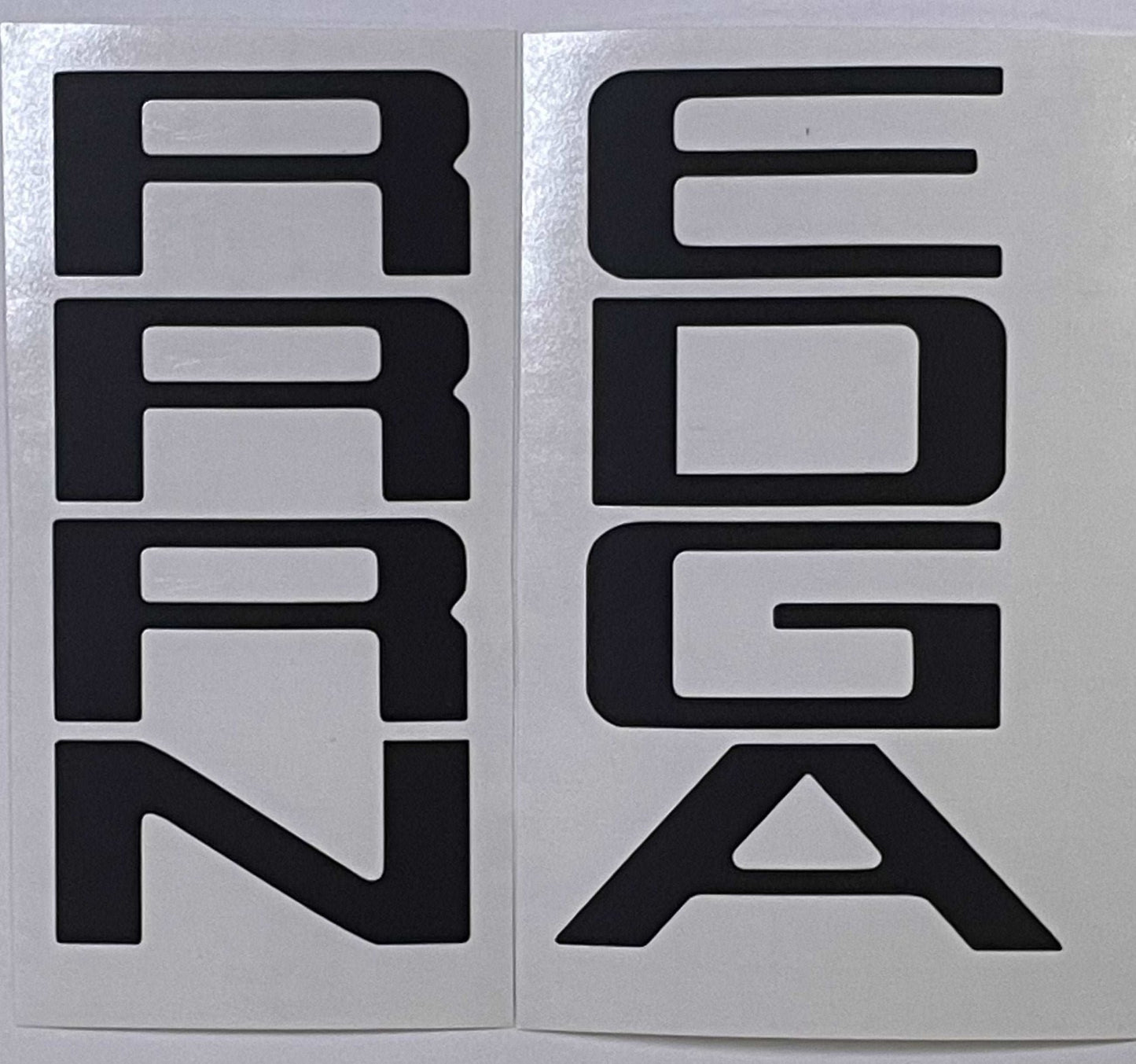 Premium Cast Vinyl Letter Decals for 2019-2023 Ranger Grille - TVD Vinyl Decals