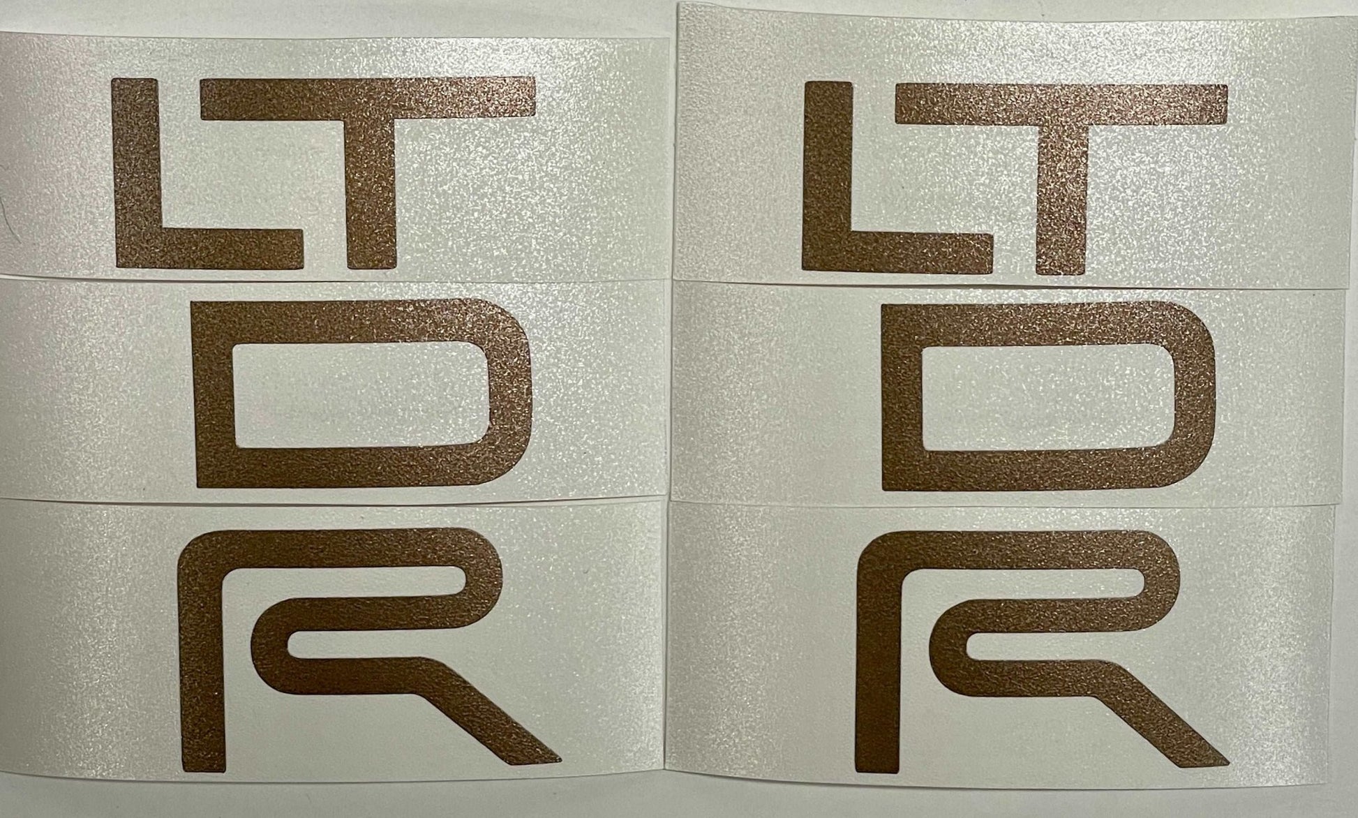 Vinyl Letter Inlay Decals for Tacoma TRD Pro Door Emblems – TVD