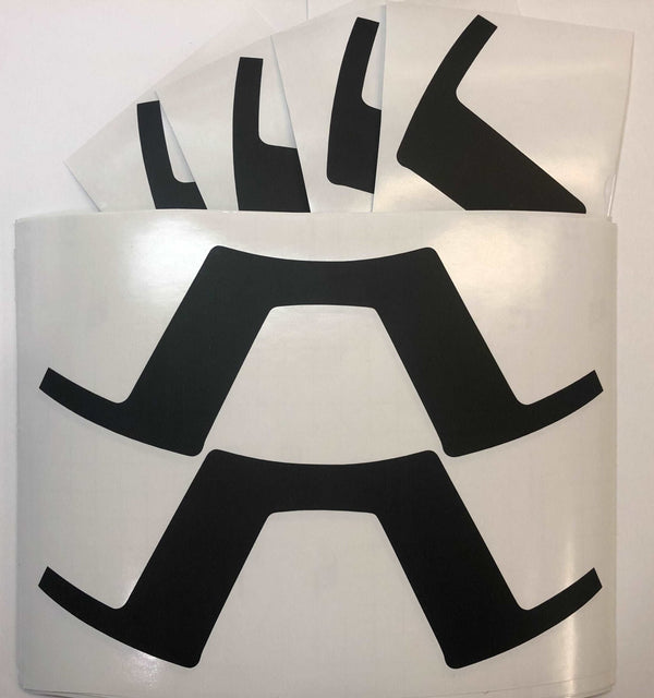 Vinyl Overlay Decals for TRD Off Road Wheels TVD Vinyl Decals