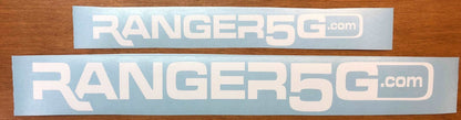 RANGER5G.com Logo Decal - TVD Vinyl Decals