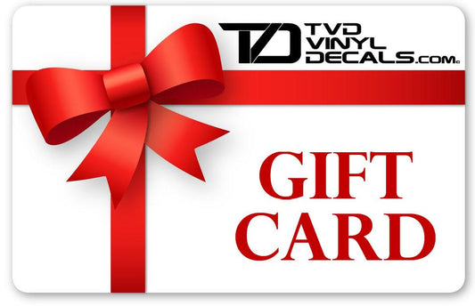 TVD Gift Card - TVD Vinyl Decals
